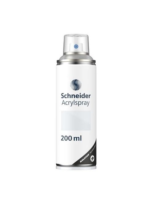 Akrilfesték spray, 200 ml, SCHNEIDER "Paint-It 030", átlátszó matt bevonat (TSC030BM)