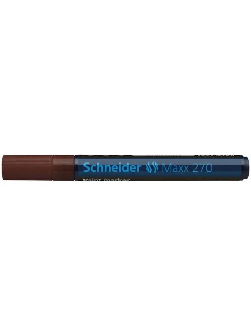 Lakkmarker, 1-3 mm, SCHNEIDER "Maxx 270", barna (TSC270B)