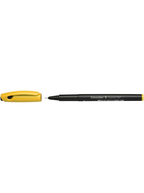 Tűfilc, 0,4 mm, SCHNEIDER "Topliner 967", sárga (TSCTOP967S)