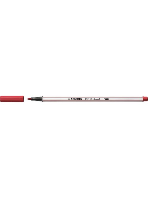 Ecsetirón, STABILO "Pen 68 brush", vörös (TST56850)