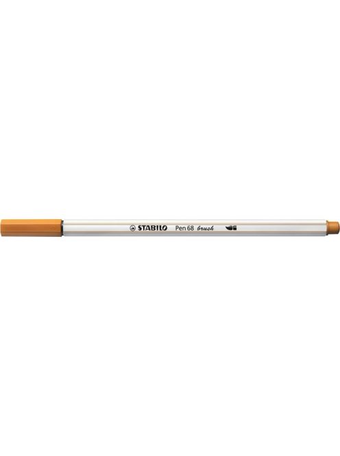 Ecsetirón, STABILO "Pen 68 brush", okkersárga (TST56889)