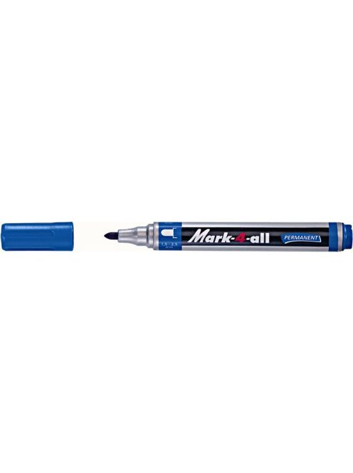 Alkoholos marker, 1,5-2,5 mm, kúpos, STABILO "Mark-4-all", kék (TST651411)