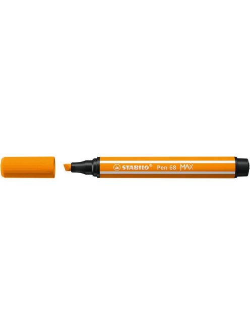 Rostirón, 1-5 mm, vágott hegy, STABILO "Pen 68 MAX", narancssárga (TST76854)