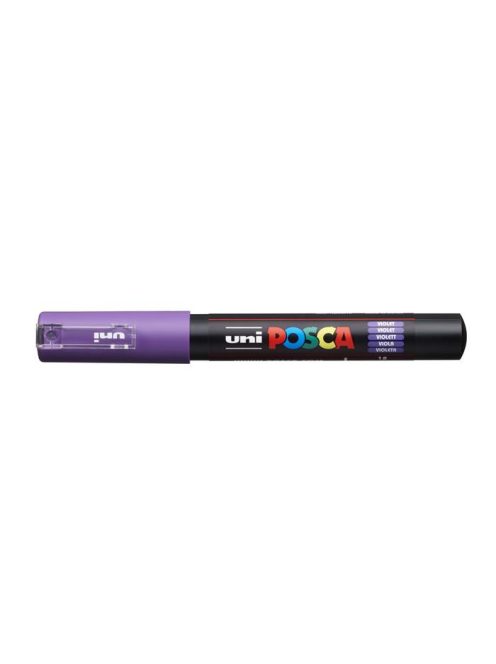 Dekormarker, 0,7-1,0 mm, UNI "Posca PC-1M", lila (TUPC1ML)