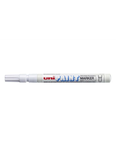 Lakkmarker, 0,8-1,2 mm, UNI "PX-21", fehér (TUPX21F)