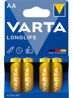 Elem, AA ceruza, 4 db, VARTA "Longlife" (VELEAA4)